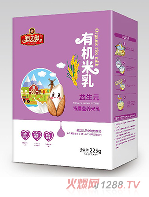 潤為滋有機米乳盒裝 益生元
