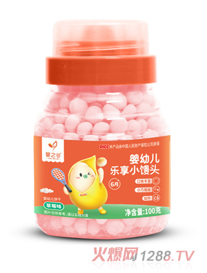 嬰之谷樂(lè)享小饅頭-草莓味