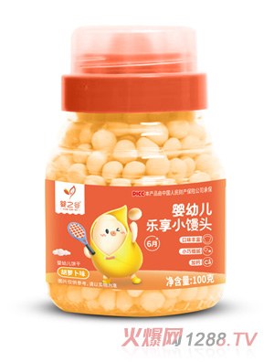 嬰之谷樂(lè)享小饅頭-胡蘿卜味