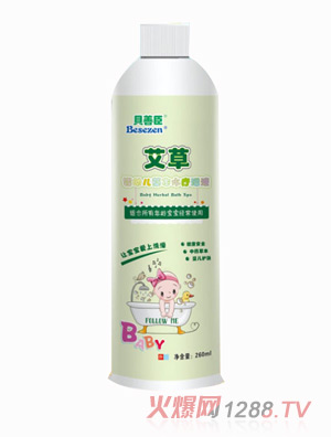 貝善臣紫蘇嬰紫草竹魚腥草茵陳洋甘菊葉枇杷馬齒莧金銀花藿香黃芪防風(fēng)陳皮菖蒲板藍(lán)根艾草幼兒草本水療浴液