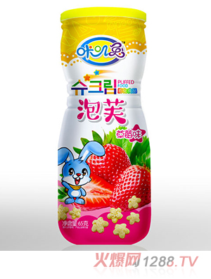 咔嘰兔泡芙 草莓味