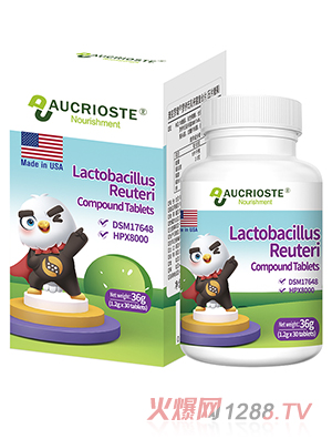 AUCRIOSTE澳克羅健羅伊氏乳桿菌復合片